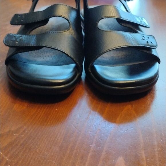 SAS TRIPAD COMFORT QUATRO SLINGBACK SANDALS, BLACK, 9.5 WW  LIKE NEW!! - Picture 9 of 11